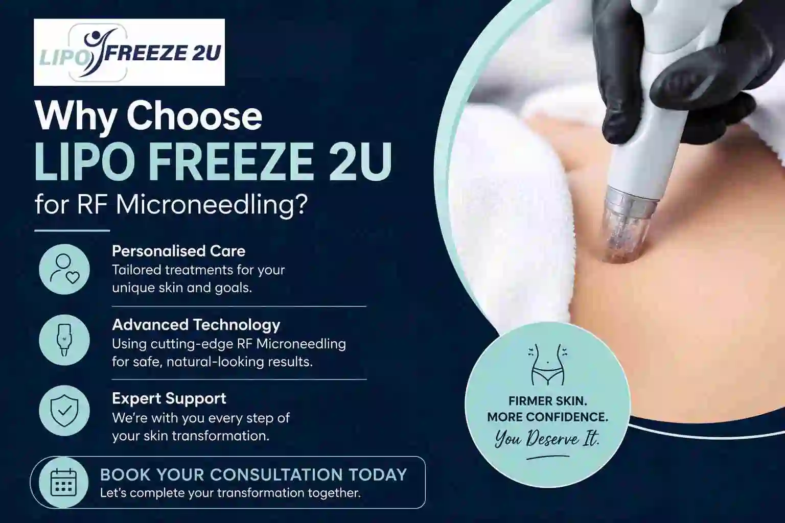 Why Choose LIPO FREEZE 2U for RF Microneedling Harwich?