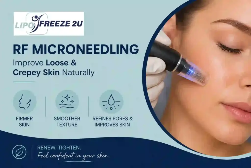 Can RF Microneedling Help Improve Loose and Crepey Skin Harwich?